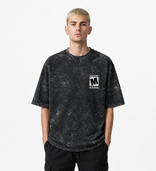 LAYER IT | Unisex Acid Washed Oversized Tee
