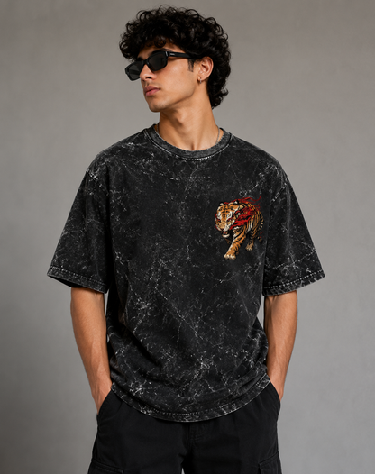 LAYER IT | Unisex Acid Washed Oversized Tee