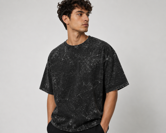LAYER IT | Unisex Acid Washed Oversized Tee