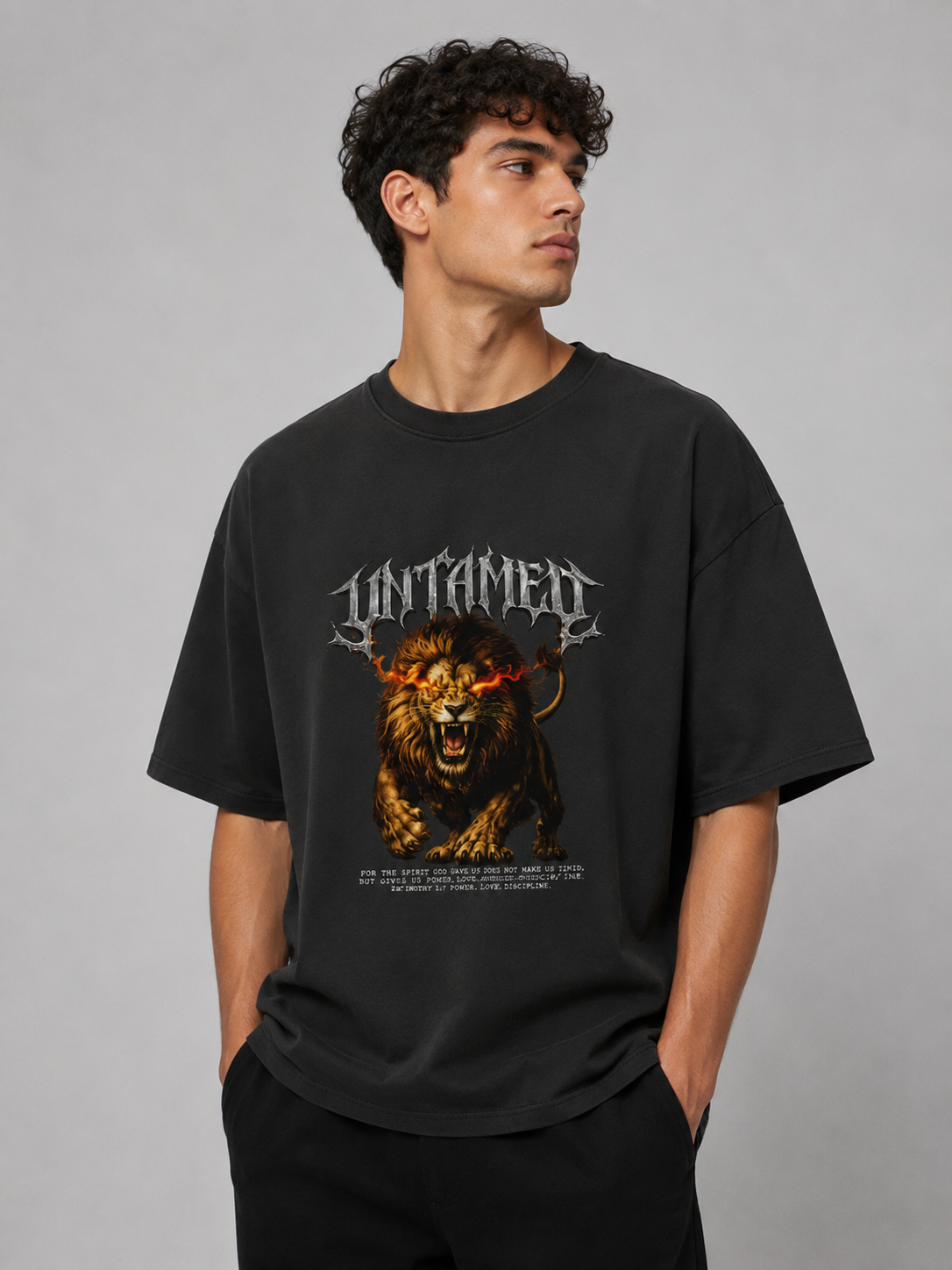 LAYER IT | UNTAMED | Unisex Terry Oversized Tee